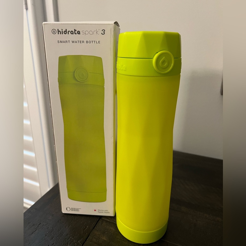 NEW HidrateSpark 3 Smart Water Bottle w bonus TJ SC bag